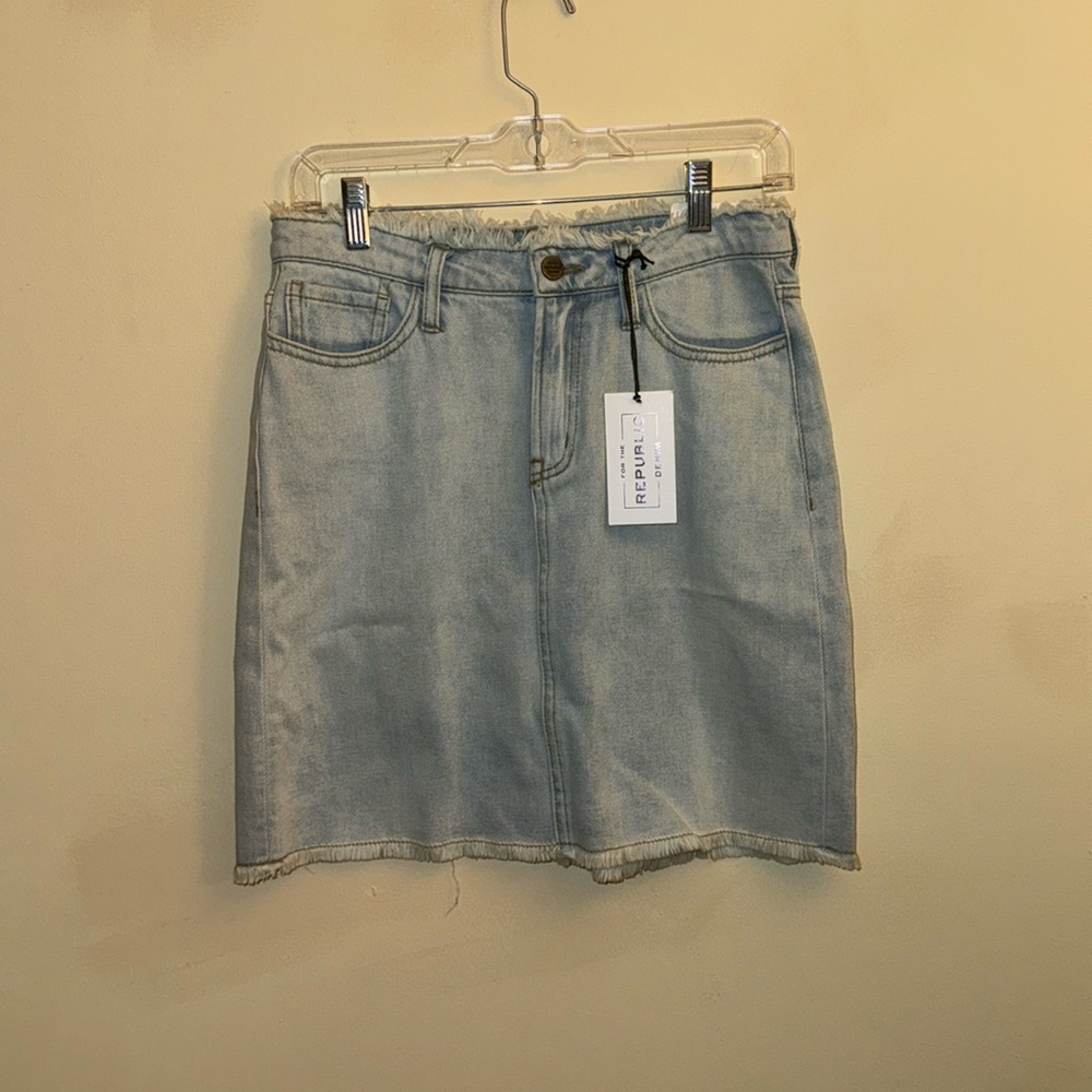 Denim Skirt Never Worn With Tags
